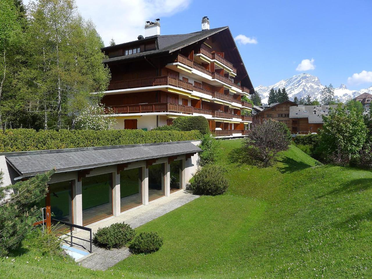 Apartment Grand-Hotel B35 By Interhome Villars-sur-Ollon Bagian luar foto